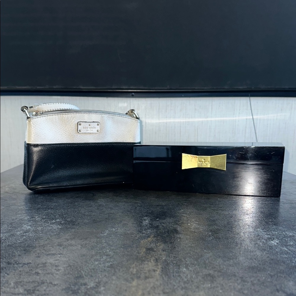 Kate Spade Crossbody Purse and Jewelry Box Set